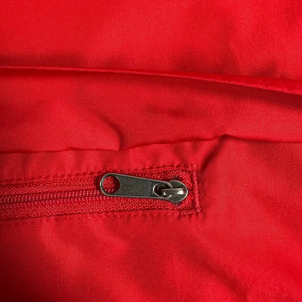 Champion Red Carthage College Windbreaker‎ Size S Athletic